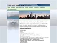 Tablet Screenshot of michelesugg.com
